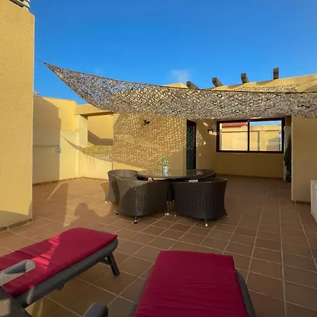 Sunset Con Solarium Privado Lejlighed Corralejo